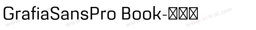 GrafiaSansPro Book字体转换